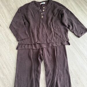 Free People Hailee sweater set